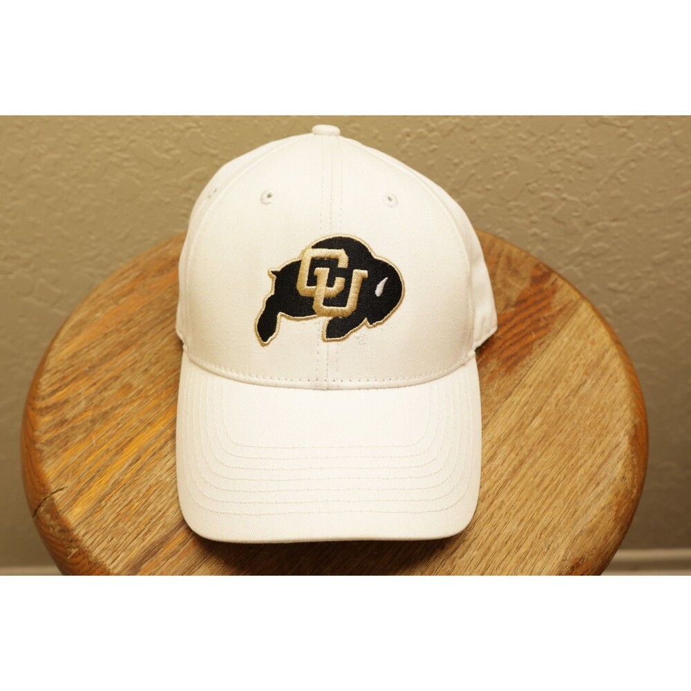 47 Brand Colorado Buffaloes Youth Hat Cap White MVP Hook & Loop Adjustable